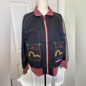 Rare Evisu Athletico Nippon Streetwear Jacket Marked Men’s XL